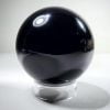 Black Crystal Ball, Onyx Gazing Ball, 80mm Black Ball