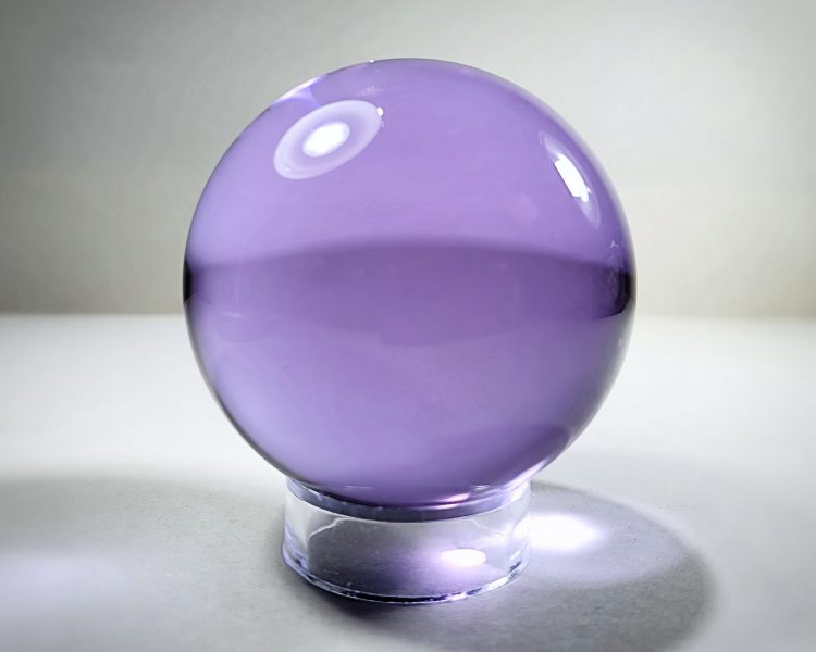 Wholesale Crystal Ball, Purple Glass Ball Wholesale